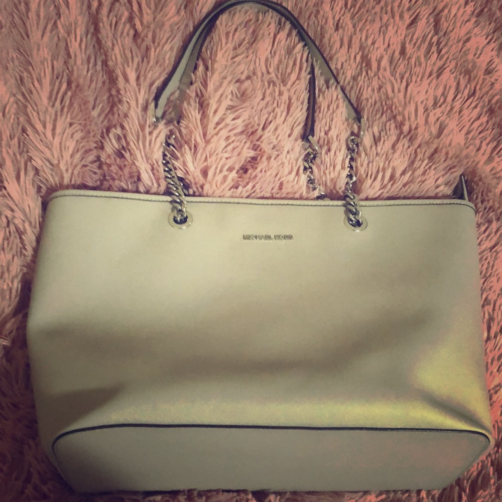 Michael Kors gray tote